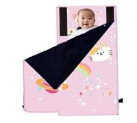 Cama de avión para niños pequeños, Extensor de Asiento de avión para niños pequeños con Manta, Cama portátil para para un sueño cómodo en Viajes