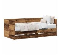 Cama De Día Madera Vieja 90 X 200 Cm Madera De Ingeniería Vidaxl