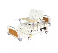 Cama de lactancia eléctrica inteligente con colchón de gama alta y motor, control remoto, mesa de comedor gruesa