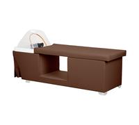Cama de lavado de pelo marrón Gabbiano Head Spa Maldivas