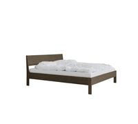Cama de Matrimonio Owner de 140 x 210 en Roble Ahumado