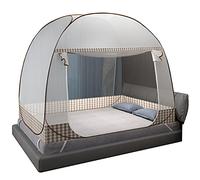 Cama De Mosquitos, Cama Plegable Mosquito, Mosquitera De Viajes Portátiles, Tienda De Campaña De Mosquitos De Doble Puerta-120X190X150Cm_Ka