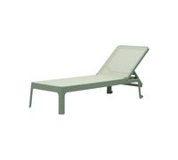 Cama de Playa Respaldo Reclinable Apilable Nardi Polipropileno Fibra vidrio Plano 40462.15.212 Menta