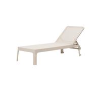 Cama de Playa Respaldo Reclinable Apilable Nardi Polipropileno Fibra vidrio Plano 40462.24.210 Incenso