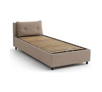 Cama de solteiro de tecido