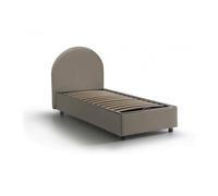 Cama de solteiro de tecido