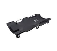 Cama de taller awtools, modelo con lámpara, ideal para trabajos de ma