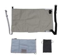 Cama de viaje para niños en avión, reposapiés plegable, extensor de asiento de avión portátil, cómodo cojín para dormir, accesorio de vuelo fácil | Cama de viaje larga para niños viajes en avión