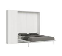ProduceShop - Cama matrimonial abatible vertical 160x190 cm Kentaro Ash