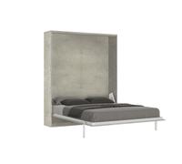Cama doble plegable Kentaro de cachemira de 160 cm. - Itamoby