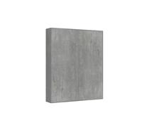 Cama doble plegable vertical Kentaro Cemento - Itamoby