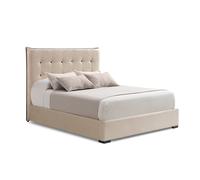 Cama Egos con Cabecero Incluido - Opción Base Fija o Canapé Abatible 180 x 200