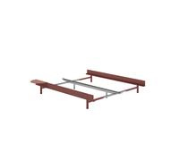 Cama Estructura de Cama 90-180 cm Rosa Empolvado