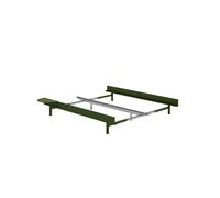 Cama Estructura de Cama 90-180 cm Verde Pino