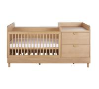 Cama evolutiva para bebé combinada con 2 cajones, Long. 190 cm