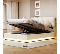 Cama extraíble - Sofá cama - Cama supletoria - Sofá convertible - Cama plegable - Cama doble de 140x190 cm - Tapizado