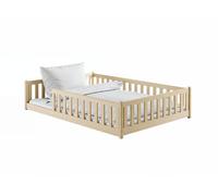 Cama individual infantil mati 146x208x45 beige