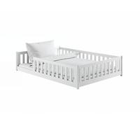Cama individual infantil mati 146x208x45 blanco