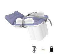 Cama inflable portátil para bebé, cámaras de aire dobles seguras, configuraciones rápidas, almacenamiento compacto para viajes en avión, al aire libre, cama inflable para niños