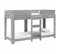 Cama Litera Para Niños Gris Sonoma 75 X 190 Cm Vidaxl