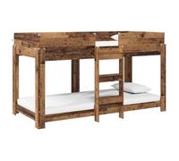 Cama Litera Para Niños Madera Vieja 90 X 200 Cm Vidaxl