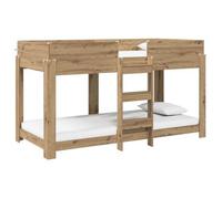 Cama Litera Para Niños Roble Artisan 90 X 190 Cm Vidaxl