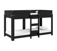 Cama Litera Para Niños Roble Negro 80 X 200 Cm Vidaxl