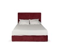 Cama más cabecero roler calamo 145x110x205cm burdeos - conforama