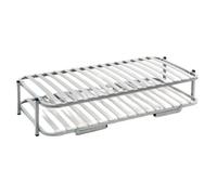 Cama Nido Canguro Metálica Reforzada con Somier Superior e Inferior | Estructura de Acero, Láminas de Madera y Ruedas de Arrastre | Ahorro de Espacio | Grupo Mamapla
