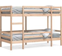 Cama nido de madera maciza de pino, 80x200 cm, marca vidaXL