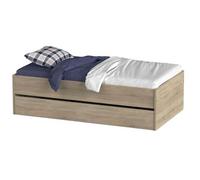 Miroytengo Cama nido Terai 105x190 cm doble juvenil Roble Cambrian
