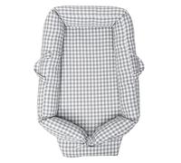 Cama nido para bebé - Cuna nido para Recién Nacidos - Baby Nest Reversible y Desenfundable - Vichy - Gris