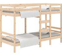 Cama nido sin colchón, 90x190 cm, madera maciza de pino (vidaXL)