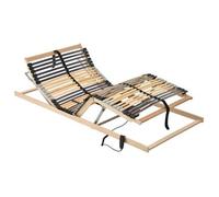 Cama Somier Eléctrico De Láminas Sin Colchón 7 Zonas 70x200 Cm Vidaxl