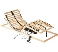 Cama somier eléctrico de láminas sin colchón 7 zonas 90x200 cm