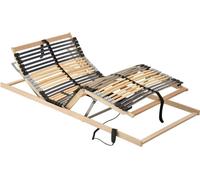 Cama somier eléctrico de láminas sin colchón 7 zonas 90x200 cm