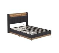 Cama Tapizada Nura Con 4 Cajones Vitalispa