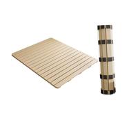 Cama tatami de madera maciza, plegable, transpirable, a prueba de humedad, ahorra espacio, para dormitorio, sala de estar o dormitorio