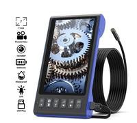 Cámara boroscopio con pantalla IPS de 7 pulgadas HD1080P, lente Triple doble única HD1920P, 5MP, enfoque automático, USB, endoscopio de inspección para coche, toma de fotos 5.5MM Single