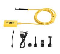 Cámara de Endoscopio, Luz LED de 8 Mm / 0,3 Pulgadas y Endoscopio Inalámbrico HD 1200P IP68 Resistente Al Agua WiFi, Cámara de Inspección con Luz para iOS/Android (2 m / 6,6 pies)