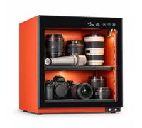 Cámara de gabinete seco, volúmenes de 15/20/30/40 L, deshumidificación | Caja seca electrónica, controla automáticamente la humedad, lentes de cámaras y equipo de fotografía(orange,30L)