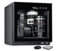Cámara de gabinete seco, volúmenes de 15/20/30/40 L, deshumidificación | Caja seca electrónica, controla automáticamente la humedad, lentes de cámaras y equipo de fotografía(black,15L)