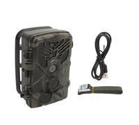 Cámara de Rastreo, Cámara de Juego, HD PIR 24MP 2.7K 0.2S Gatillo Activado por Movimiento IP66 Cámara de Caza de Visión Nocturna Impermeable para Vida Silvestre