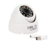 Cámara de Seguridad, Cámara CCTV Analógica sin Demora 4 en 1 Imagen Clara para Exteriores para Interiores(NTCS)