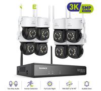 Cámara de seguridad - Cámara de vigilancia - Sistema de videovigilancia - Cámara exterior - Cámara inalámbrica - Resolución de 5MP