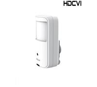 Cámara de seguridad Dahua Hac-hum3200a-0280b-s5, diseño oculto, compatible con HD-CVI, resolución 2MP, 1080p, 0.01 lux, apertura F2.0, lente de 2.8mm, alcance del infrarrojo de 10 metros, transparente