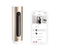 Cámara de seguridad interior Netatmo con soporte de pared