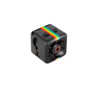 Cámara de seguridad para oficina en casa, diseño mini portátil, batería recargable para uso prolongado, graba video Full HD 1080P, cámara