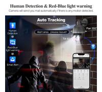 Cámara de seguridad - Sistema de videovigilancia - Cámara exterior - Cámara IP - Sistema de vigilancia - Grabador de video en red (NVR) de 8 canales