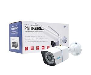 Cámara de videovigilancia inalámbrica PNI IP550MP 720p para Kit WiFi550